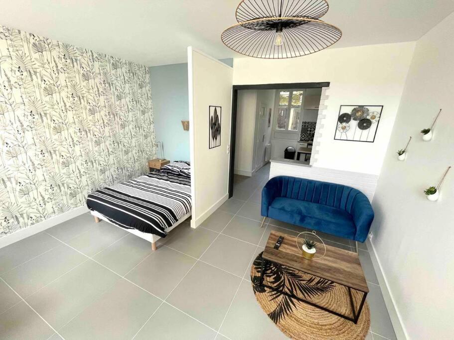 Апартаменты Charmant Studio Proche Plage Гавр Экстерьер фото